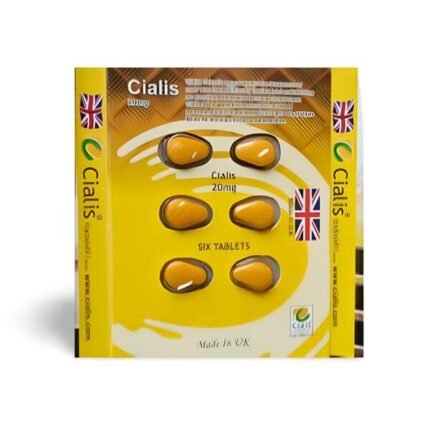 Cialis 20Mg Yellow 6 Tablets In Pakistan